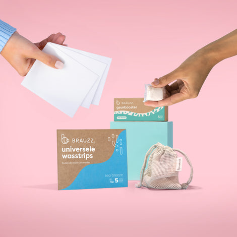 Wasstrips & geurbooster testpakket